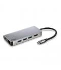 Docking usb 3.0 tipo-c ngs wonderdock8/ 3 puertos usb/ 1 usb tipo-c/ 1 hdmi/ 1 rj45/ 1 lector tarjetas sd