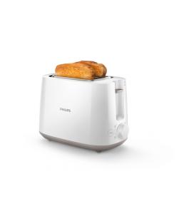 Philips Daily Collection Tostador con 8 ajustes y rejilla calientabollos integrada