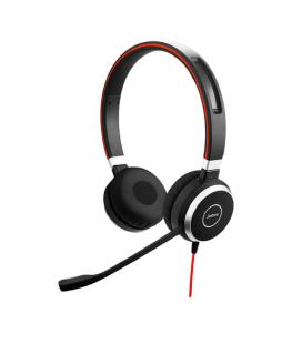 Jabra Evolve 40 Auriculares Alámbrico Diadema Oficina/Centro de llamadas Bluetooth Negro