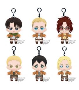 Peluche banpresto attack on titan tomonui plush assort series 2 1 unidad aleatoria