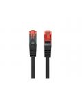 Latiguillo rj45 lanberg cat.6 ftp 0.5m negro