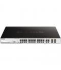 Switch gestionado d-link dgs-1210-24p 24 puertos/ rj-45 10/100/1000/ poe/ sfp