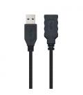 Nanocable CABLE USB 3.0, TIPO A/M-A/H, NEGRO, 2.0 M