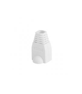 Funda protectora lanberg plb - 1000 - w para conector rj45 pack de 100 unidades blanco