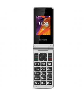 Telefono movil myphone tango lte black - silver - 2.4" - 2mpx - 4g - negro y plateado