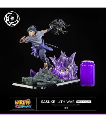 Figura tsume art naruto shippuden sasuke uchiha 4th war resina escala 1 - 6 ikigai