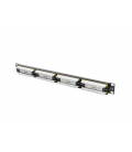 Patch panel lanberg cat.6 utp 24 puertos 1u cat.6 utp 19pulgadas rack negro