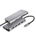 NGS WONDER DOCK 8 USB 2.0 Type-C 1024 Mbit/s Plata