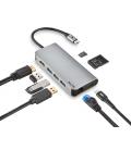 NGS WONDER DOCK 8 USB 2.0 Type-C 1024 Mbit/s Plata