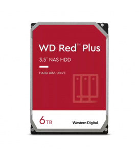 Disco Duro Western Digital WD Red Plus NAS 6TB/ 3.5"/ SATA III/ 256MB