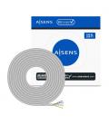 AISENS Cable de Red RJ45 Cat.6 UTP Rigido AWG23 CCA (aleacion), Gris, 100 m