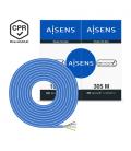 AISENS Cable de Red RJ45 LSZH CPR Dca CAT.6 UTP AWG24, Azul, 305 m