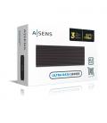 Caja Externa para Disco SSD M.2 NVMe Aisens ASM2-022B/ USB 3.2/ Sin tornillos