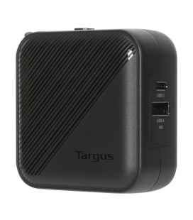 CARGADOR ADAPTADOR TARGUS 65 W GAN CHARGER - MULTI PORT - WITH TRAVEL ADAPTERS