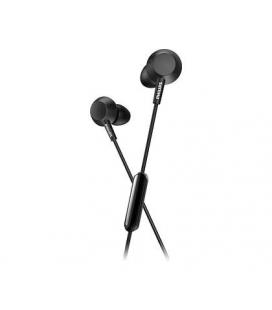 Auriculares Intrauditivos Philips TAE4105/ con Micrófono/ Jack 3.5/ Negros