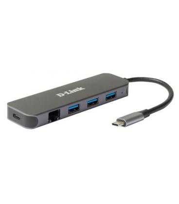 D-Link DUB-2334 5-in-1 USB-C Hub GbE-PD