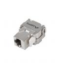 Conector keystone lanberg rj45 cat.6a ftp 180 toolless