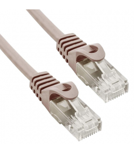 Cable de red rj45 utp phasak phk 1615 cat.6/ 15m/ gris
