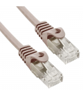 Cable de red rj45 utp phasak phk 1601 cat.6/ 1m/ gris