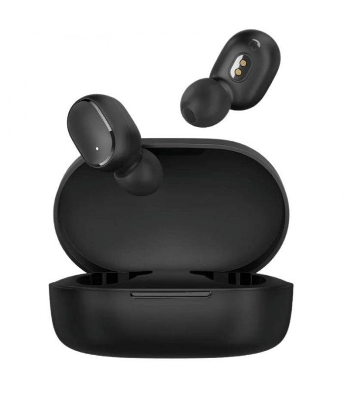 Auriculares bluetooth xiaomi redmi buds essential con estuche de carga/  autonomía 5.5h/ negros