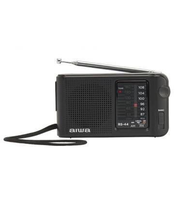 Radio portátil aiwa rs-44/ negra