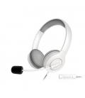 Auriculares micro energy sistem office 3 blanco supraural - 40mm - jack 3.5mm - antipop - 20hz - 32ohms