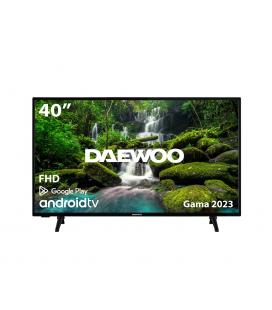 Tv daewoo 40" led fhd - 40dm53fa1 - android smart tv - wifi - hdr10 - hlg - hdmi - usb - bluetooth - tdt2 - cable - satel