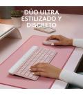 Logitech MK470 Slim Combo teclado Ratón incluido RF inalámbrico QWERTY Español Rosa