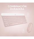 Logitech MK470 Slim Combo teclado Ratón incluido RF inalámbrico QWERTY Español Rosa