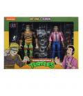 Pack 2 figuras neca rat king & vernon 18 cm scale action figure tmnt cartoon re - run