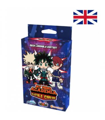 Juego de cartas my hero academia deck loadable content league of villans