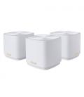 WIRELESS ROUTER ASUS ZENWIFI XD4 PLUS W-3-PK WHITE