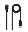 Cable HDMI 2.0 4K Nanocable 10.15.3800/ HDMI Macho - HDMI Macho/ 50cm/ Negro