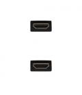 Cable HDMI 2.0 4K Nanocable 10.15.3807/ HDMI Macho - HDMI Macho/ 7m/ Negro