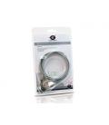 Conceptronic CNBSLOCK15 cable antirrobo Plata 1,5 m