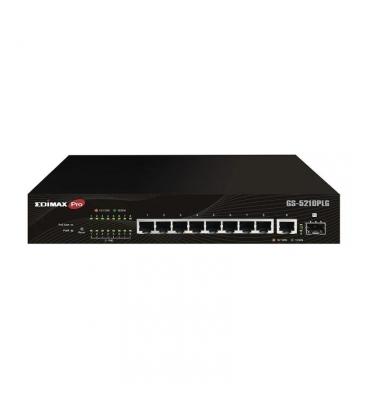 Edimax GS-5210PLG Switch 10xGbE LR PoE+ (1xSFP)