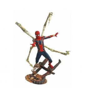 Figura diamond select toys marvel premier collection avengers 3 iron spider - man