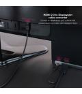 Cable Conversor Nanocable 10.15.4352/ HDMI Macho - DisplayPort Macho/ 1.8m/ Negro