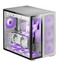 Mars Gaming MC-NOVA Torre Gaming Custom XXL E-ATX Aluminio Aeroespacial Doble Ventana Completa Cristal Templado Estructura Doble