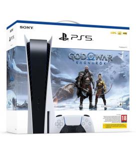Consola ps5 sony playstation 5 chasis c + god of war ragnarok