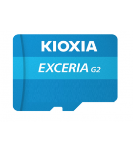 MICRO SD KIOXIA 128GB EXCERIA G2 W/ADAPTOR