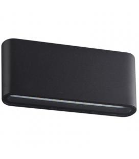 Aplique exterior iglux lupo cct 10051-ne-cct/ potencia 12w/ 1200 lúmenes/ 3000ºk-4000ºk