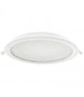 Downlight iglux ig-54-18w-f/ circular/ ø225 x 29.5mm/ potencia 18w/ 1720 lúmenes/ 6000ºk/ blanco