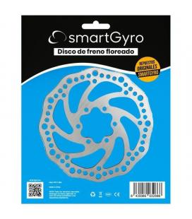 Disco de freno floreado para patinete eléctrico smartgyro pp27-094/ compatible con speedway / rockway / crossover y k2