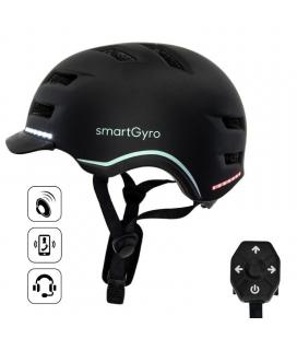 Casco para adulto smartgyro helmet pro/ tamaño l/ negro