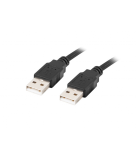 CABLE USB 2.0 LANBERG MACHO/MACHO 1.8M NEGRO