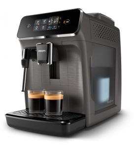 Cafetera philIPS espresso automatica ep2224 10 1500w panel táctil espumador 2 tazas