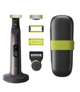Afeitadora philIPS oneblade pro qp6651 61 peine guia 0.4mm recort afeita humedo seco 120min