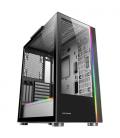 Mars Gaming MC-ULTRA Negro Torre Gaming Custom XXL E-ATX Doble Tira LED ARGB Doble Ventana Cristal Templado Estructura Cámara Du