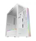 Mars Gaming MC-ULTRA Blanco Torre Gaming Custom XXL E-ATX Doble Tira LED ARGB Doble Ventana Cristal Templado Estructura Cámara D